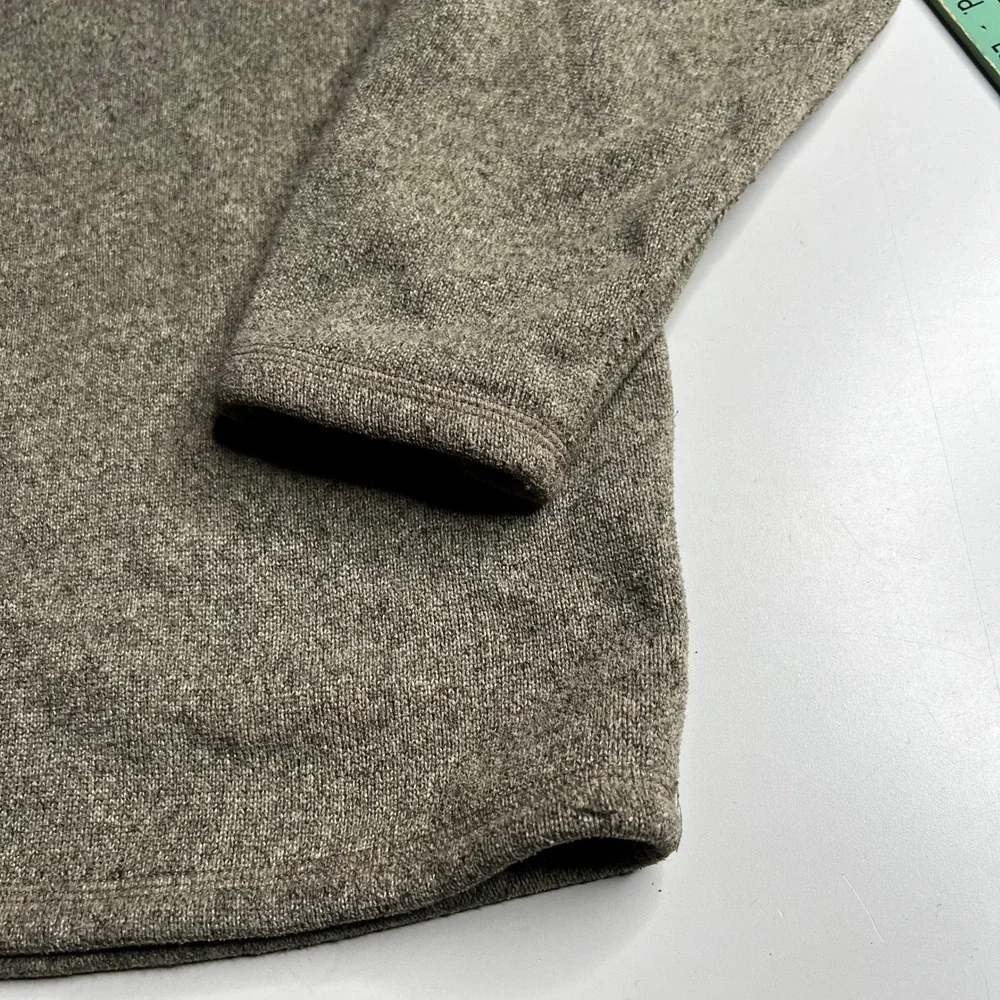 The North Face Mens Gordon Lyons Quarter‎ Zip Fleece Pullover Oatmeal XL